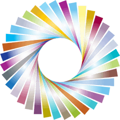 Hd Camera Shutter Png Clipart - Colorful Camera Shutter Png