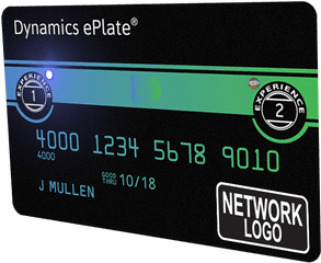 Eplate Visa Card - Label Png