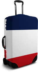 France Flag - Luggage Coversuitcase Cover Luggage Cover With Monogram Png