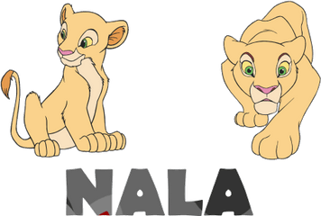 Nala Clip Art - Nala Simba Lion King Characters Png