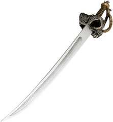 Download Pirate Skull Plastic Sword - Transparent Pirate Sword Png