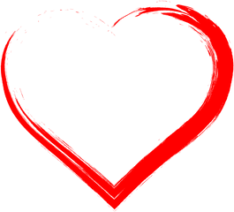 Download Wedding Heart Love Sign Red - Cartoon Heart Transparent Background Png