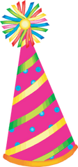 Birthday Hat Miscellaneous Hats Clipart - Transparent Background Birthday Hat Clipart Png
