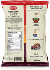 Sweet Chipotle Crispy Cuts 1 Oz Bag - Crispy Cuts Pork Rinds Png