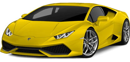 Convertible Lamborghini Yellow PNG Image High Quality