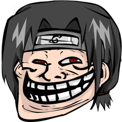 Naruto Troll Face Transparent Png - Anime Troll Face