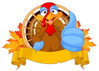 Transparent Thanksgiving Turkey Clipart - Thanksgiving Turkey For Email Png