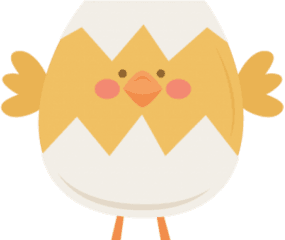 Download Hd Chick Clipart Cracked Egg - Cartoon Png