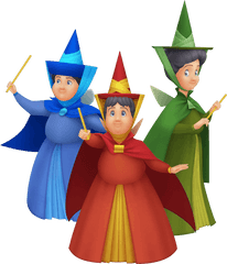 Download Sleeping Beauty Png Image 1 - Flora Fauna And Merryweather