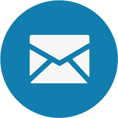 Youtube Channel Marketing In Pune - Circle Blue Email Icon Png