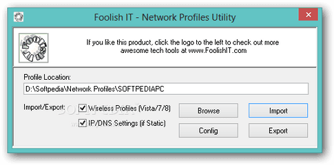 Download Network Profiles Utility 102 - Vertical Png