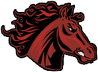 Mustang Clipart Basketball - Logo Clifton Mustangs Png