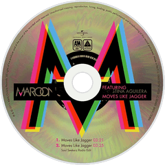 Sugar Maroon 5 Cd Transparent Png - Maroon 5 Friday The 13th