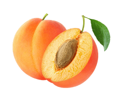 Apricot Fruit Slice HD Image Free - Free PNG