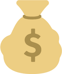 Money Bag Emoji - Emoji Coin Png