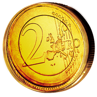 Gold Euro PNG File HD
