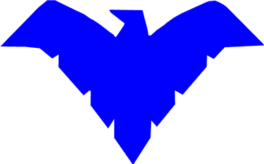 Asa Noturna Logo - Nightwing Logo Transparent Background Png