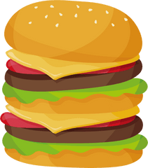 Mcdonalds Big Mac Clipart - Big Burger Clipart Png