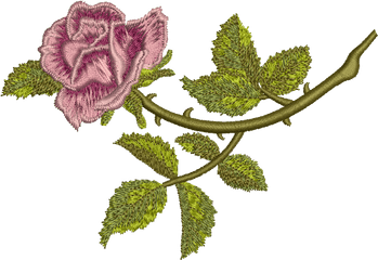 Floral Embroidery Png Transparent - Embroidery Png Transparent