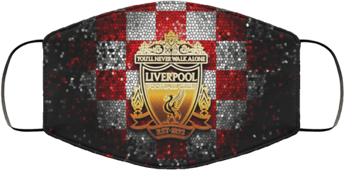 Liverpool Fc Glitter Logo Premier - Color Street Face Mask Png