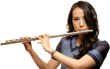 Playing Flute Png Image With No - Playing Flute