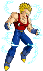 Vegeta Gt Ssj - Dragon Ball Gt Super Saiyan Vegeta Dragon Ball Gt Vegeta Super Saiyan 2 Png