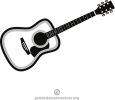 Guitar Acoustic Vector Download HQ - Free PNG