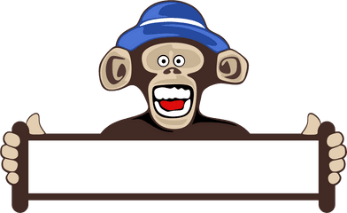 Blank Png - This Free Icons Png Design Of Monkey Holding Happy New Year 2020 Funny Wishes