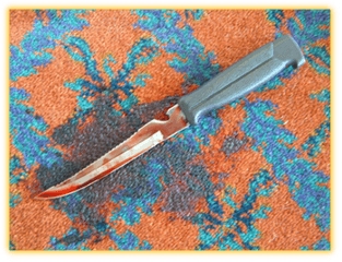 Blood - Utility Knife Png