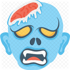 Scary Face Icon - Illustration Png