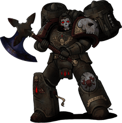 Download Axe Blazbaros Chapter Master - Deviantart Blazbaros Space Marine Png