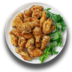 Garlic Parmesan Chicken Wings - Chicken Wings Garlic Parmesan Png