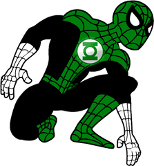 This Is Green Lantern Spidermanu0027s Info Appearance Clipart - Phineas And Ferb Mission Marvel Spider Man Png