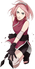 Sakura Haruno Anime Naruto - Sakura Haruno Png