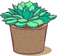 Succulent Clipart - Clipartworld Decorative Png