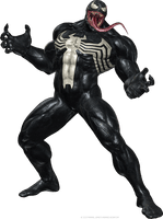 Character Fictional Capcom Venom Vs Black Infinite - Free PNG