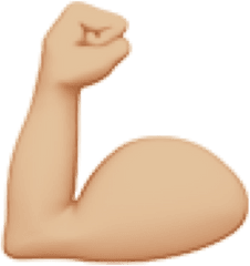 Flex Emoji Muscle Muscleemoji Freetoedit Png