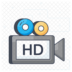 Video Camera Icon - Dot Png