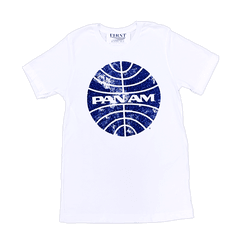 Vintage Pan Am Globe Logo T - New Pan Am Logo Png