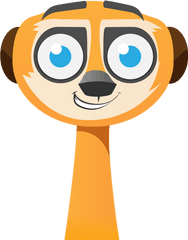 Meerkat App - Png Cartoon Meerkat Face