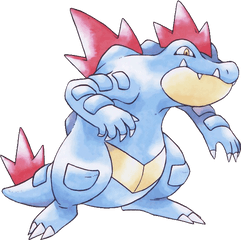 Pokemon Ken Sugimori Feraligatr Png