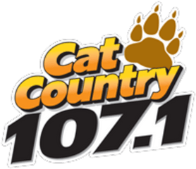 Cat Country 1071 Logo Internet Radio Station - Cat Country Logo Png