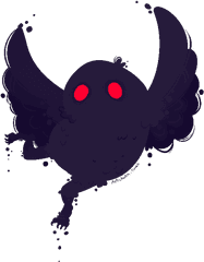 Mothman Png Photo - Mothman Art