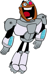 Teen Titans Go Cyborg Flying Png Image - Cyborg Teen Titans Go Png