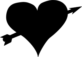 Heart Vector Arrow Free HQ Image - Free PNG