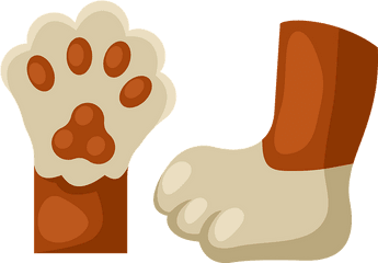 Cat Feet Clipart Free Download Transparent Png Creazilla - Paw Clipart