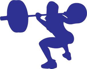 Weightlifting Squat Clipart - Drop It Like Hot Gym Png