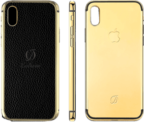 Download Gold Case For Iphone X - Full Size Png Image Pngkit Iphone