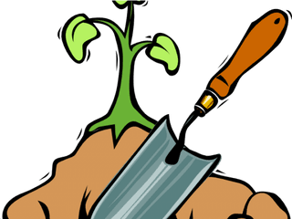 Seed Clipart Seedling - Transparent Garden Tools Clipart Png