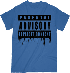 Parental Advisory Explicit Content - Freakin Sushi Png